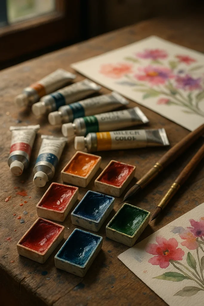 CHRISTINA RUDNICK beste Aquarellfarben für Künstler, brillante Pigmente, hochwertige Watercolor-Paints für Malerei und kreative Kunstprojekte